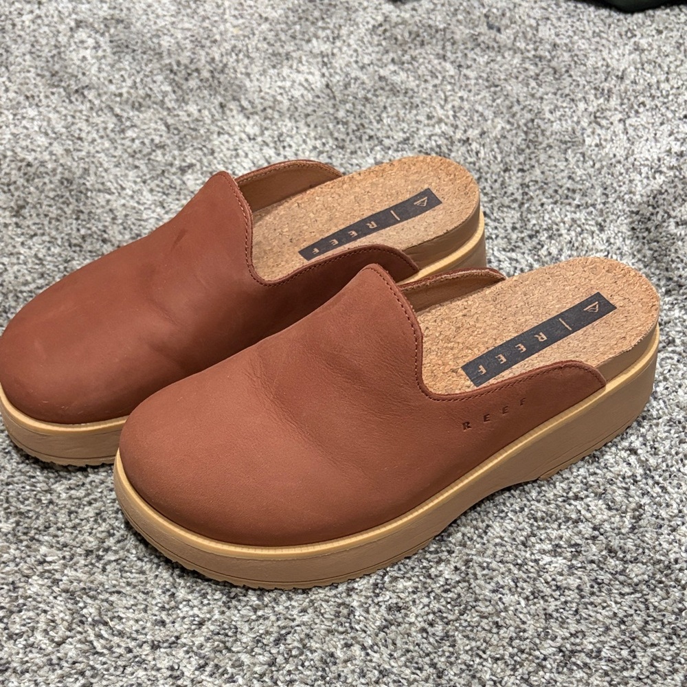 Reef Women's Brown Slip-On Clogs